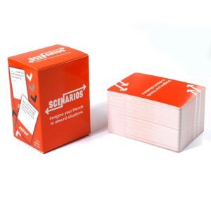 Scenarios - Fun Card game with Absurd and hilarious Situations - Adult Family and Party Game