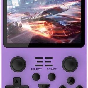 Powkiddy RGB20S Handheld Retro Arcade Game Console, 3.5 Inch Handheld Video Game, 25000+ Games