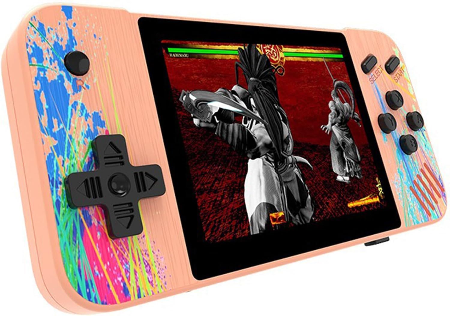 G3 Handheld Game Console 8-Bit Portable Classic Retro Game Consoles Built-in 800 Video Games 3.5 Inch Horizontal Screen Design