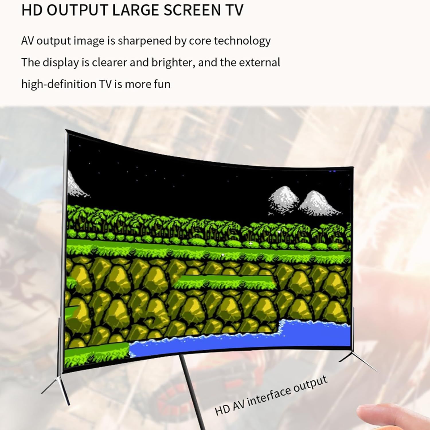 G3 Handheld Game Console 8-Bit Portable Classic Retro Game Consoles Built-in 800 Video Games 3.5 Inch Horizontal Screen Design