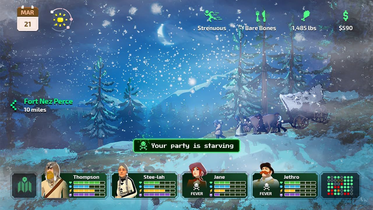 The Oregon Trail Nintendo Switch - Fun Retro Classic Game of History