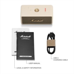 Marshall Emberton III Portable Wireless Bluetooth Speakers Pairable IP67 Water Resistant,32+Hours Playtime Fast Charging