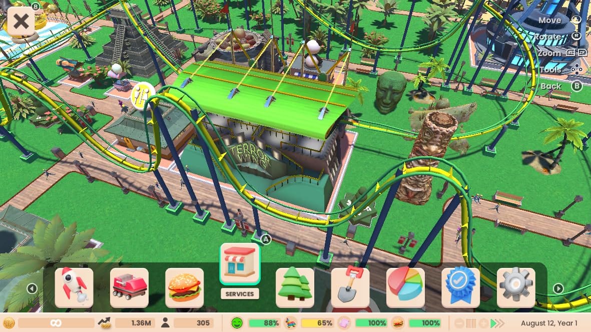 RollerCoaster Tycoon Adventures Deluxe - Nintendo Switch - Simulation & Management Game