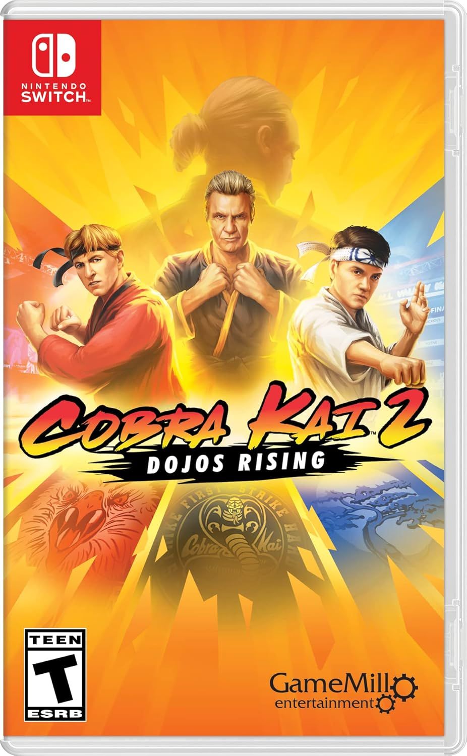 Cobra Kai 2: Dojos Rising - Nintendo Switch - Fighting and Adventure Nintendo Switch Game