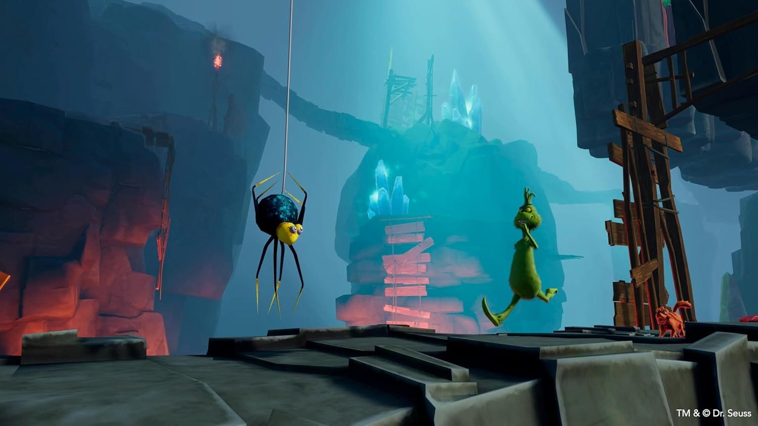 The Grinch Christmas Adventure for Nintendo Switch - Based on Dr.Seuss Fun game for Children