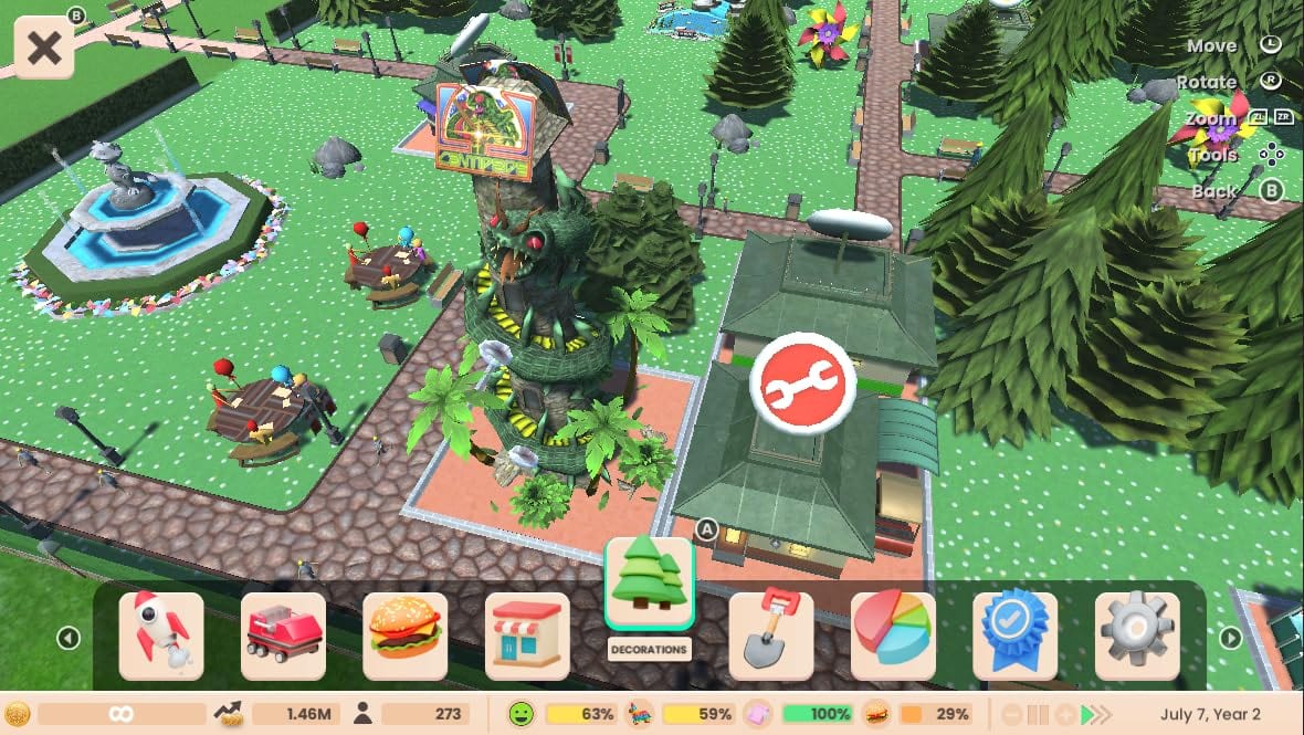 RollerCoaster Tycoon Adventures Deluxe - Nintendo Switch - Simulation & Management Game