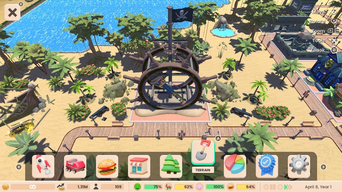 RollerCoaster Tycoon Adventures Deluxe - Nintendo Switch - Simulation & Management Game