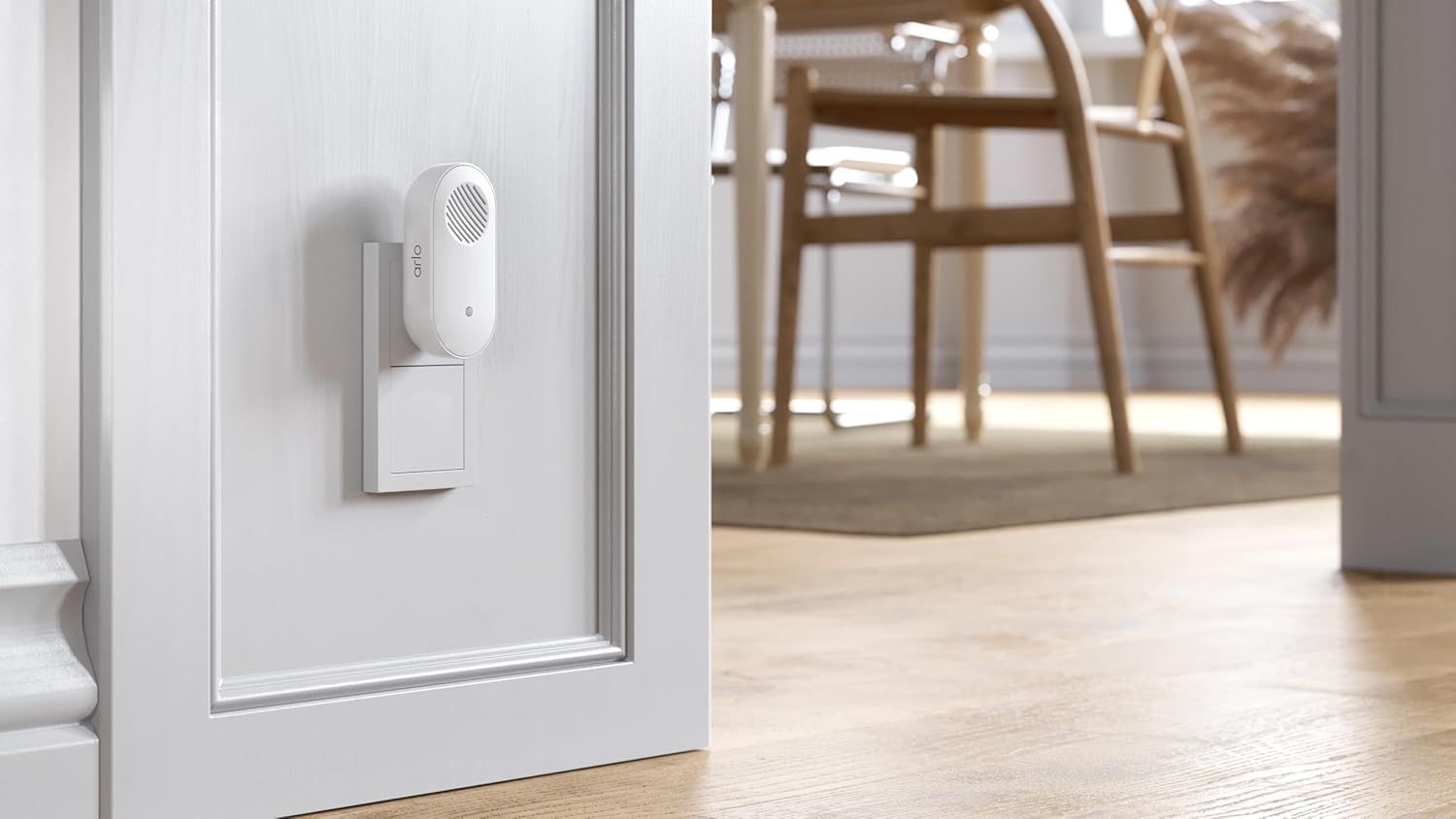 Arlo Chime 2, Accessory,Built-in Siren,Customizable Melody,Wi-Fi,Arlo Video Doorbell Compatible,AVD2001, Indoor - White