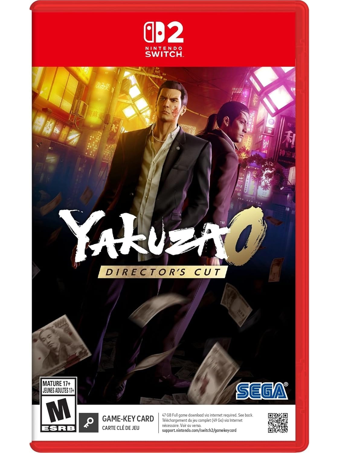 Yakuza 0: Director’s Cut - Nintendo Switch 2 - RPG Action Multiplayer Game
