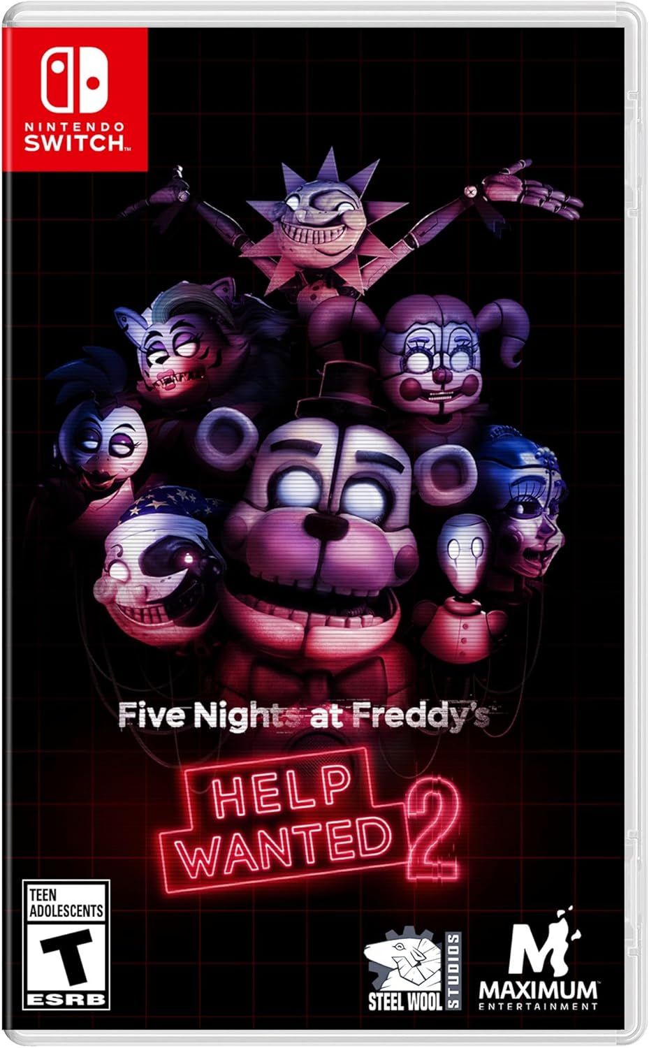 Five Nights at Freddy's Help Wanted 2 Nintendo Switch - Horror and Thriller, Puzzle Solving Game