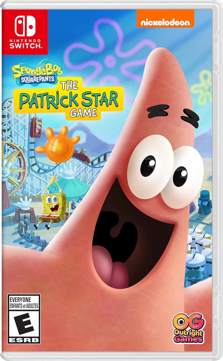 Spongebob Squarepantse The Patrick Star Game for Nintendo Switch - Fun Children Cartoon Game