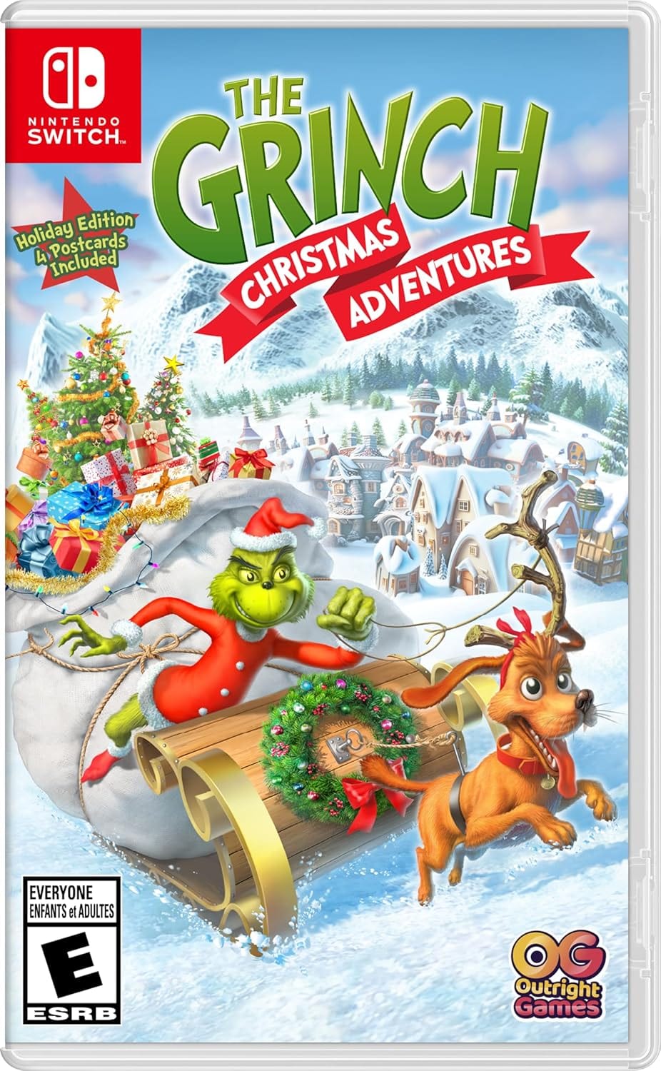 The Grinch Christmas Adventure for Nintendo Switch - Based on Dr.Seuss Fun game for Children