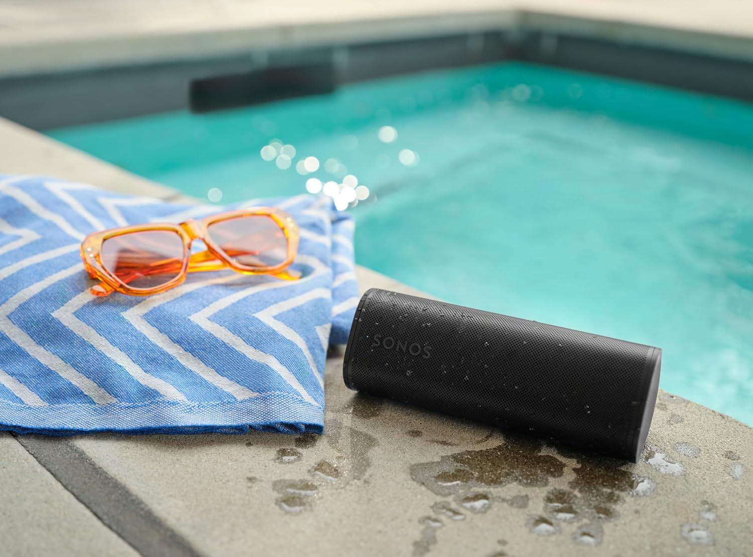 Sonos Roam 2 - Portable Waterproof Bluetooth Speaker, WiFI, Pairable as Stereo