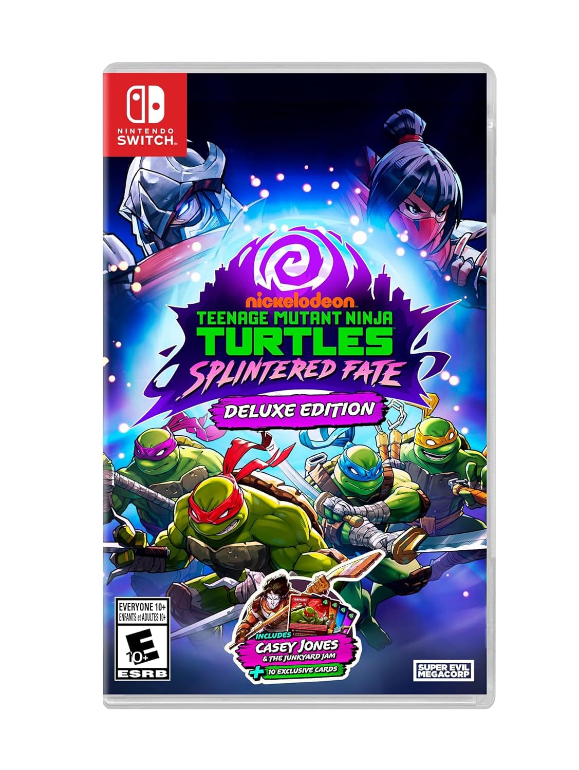 Teenage Mutant Ninja Turtles: Splintered Fate Deluxe Edition - Nintendo Switch - Multiplayer Action Game