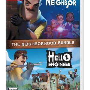 Secret Neighbor + Hello Engineer – The Neighborhood Bundle - Nintendo Switch - Horror and Puzzle - Multiplayer Game