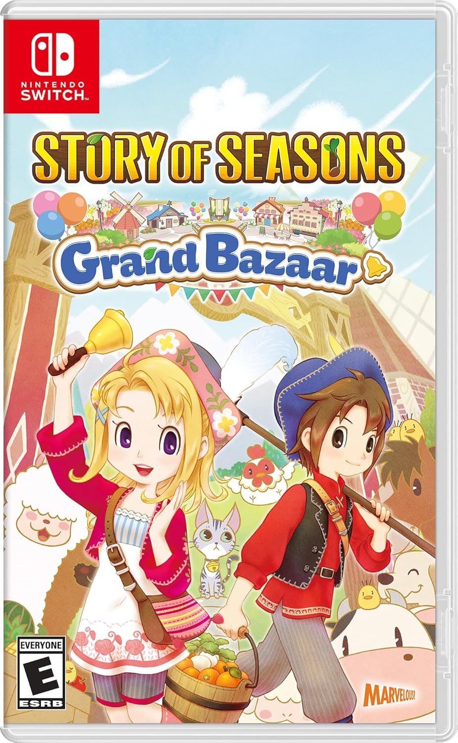 Story of Seasons Grand Bazaar Standard Edition - Nintendo Switch - Simulation Farming Game