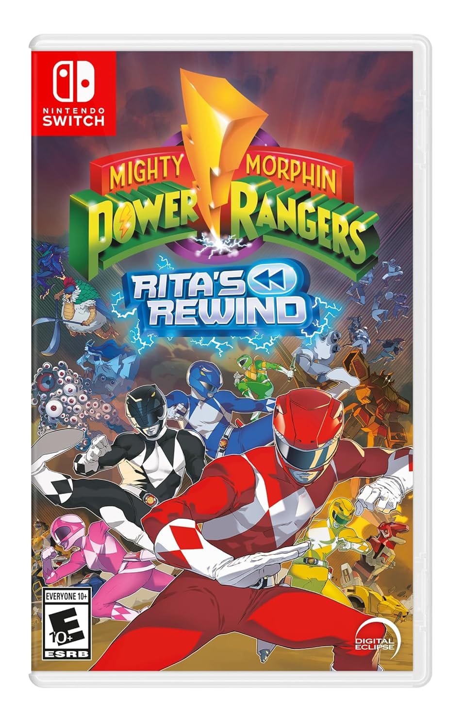Mighty Morphin Power Rangers: Rita’s Rewind - Nintendo Switch - Retro - Multiplayer Online and Co-op Game