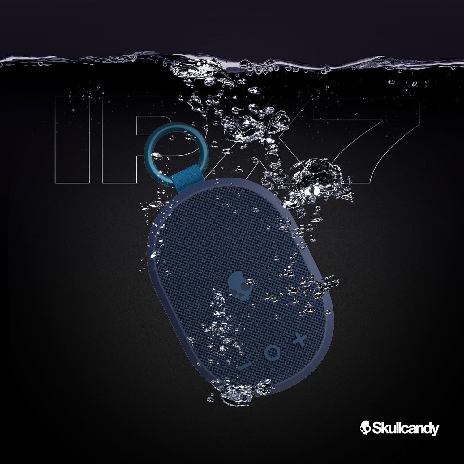 Skullcandy Kilo Wireless Bluetooth Speaker - IPX7 Waterproof with 24 Hour Battery,True Wireless Pairing