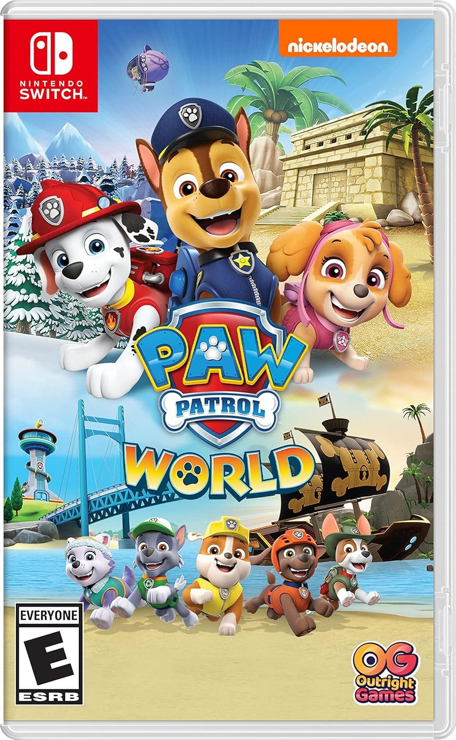Paw Patrol World - Nintendo Switch - Children Educational and Fun Cartoon Video Game