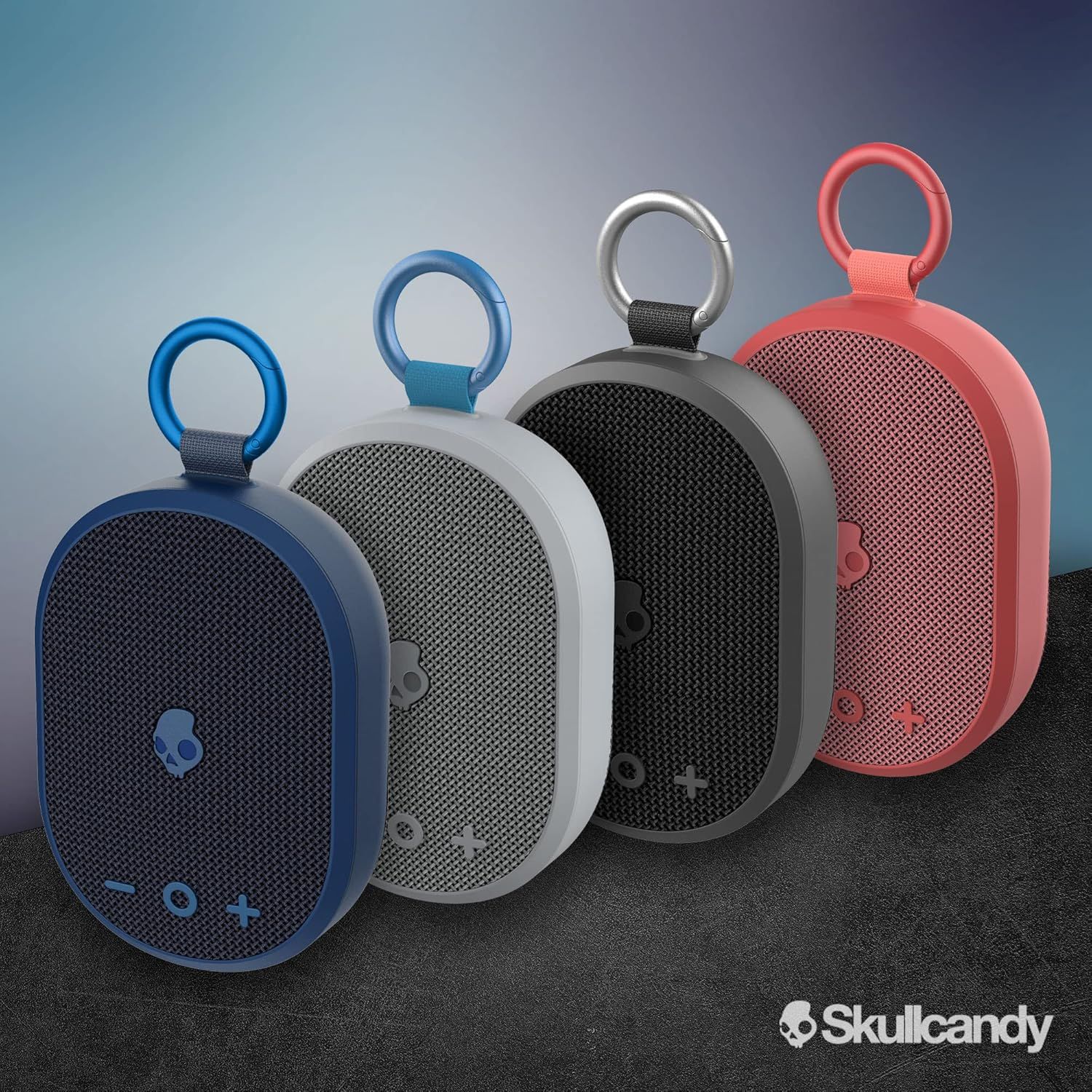 Skullcandy Kilo Wireless Bluetooth Speaker - IPX7 Waterproof with 24 Hour Battery,True Wireless Pairing
