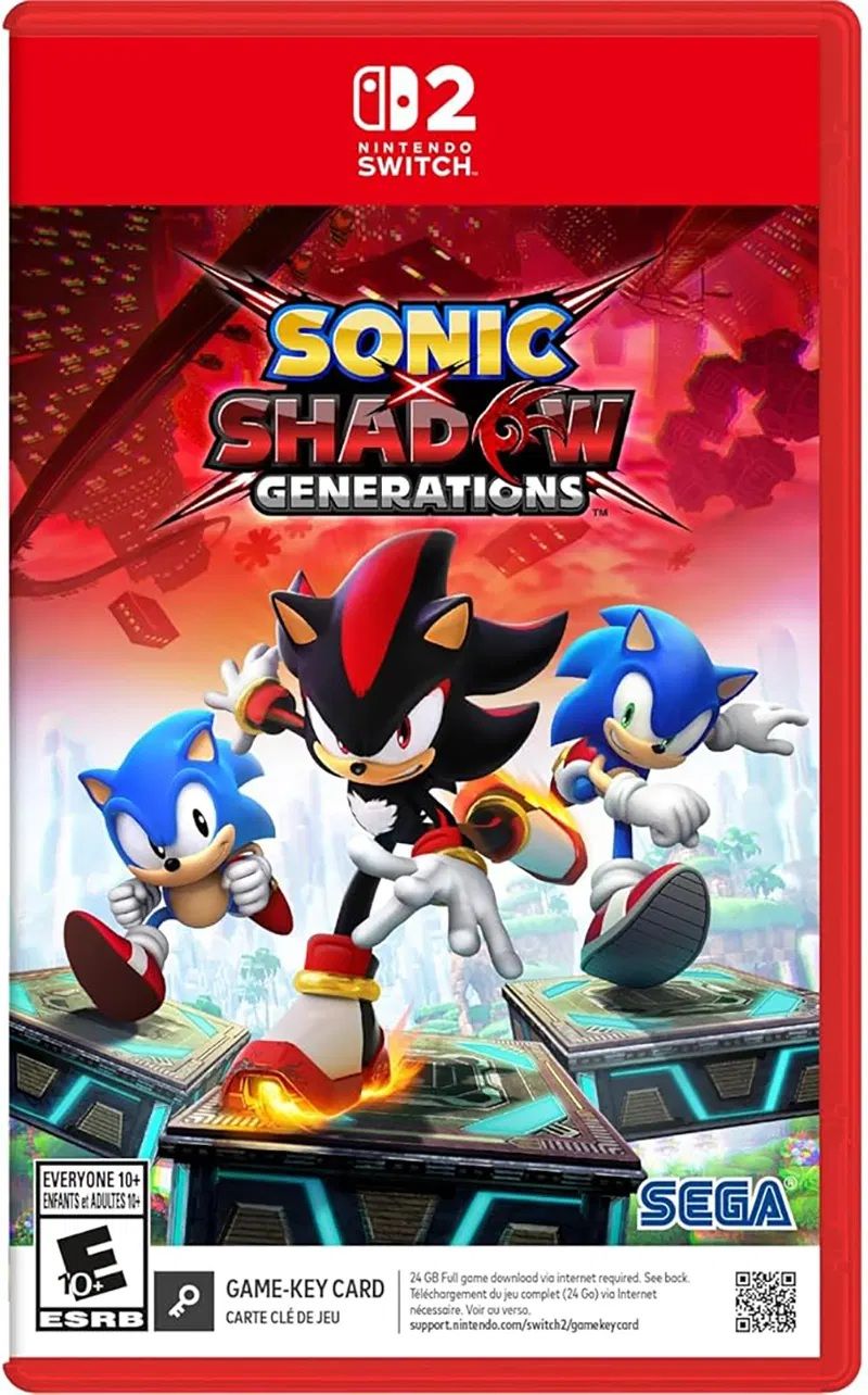 Sonic X Shadow Generations - Nintendo Switch/Switch2 - Action Adventure Video Game