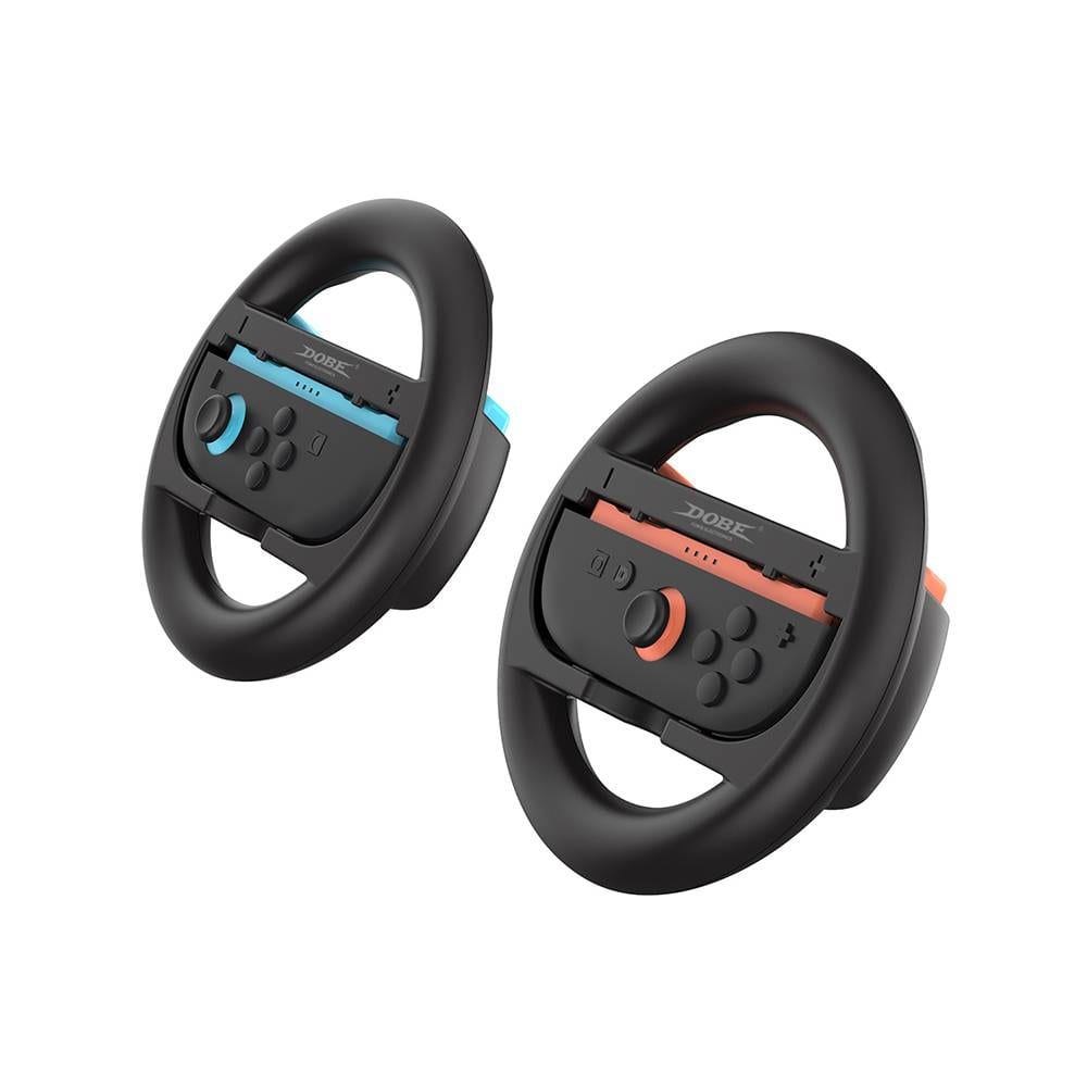 1. Compatible with Nintendo Switch 2 Joy-Cons 2. Ergonomic design for enhanced grip and comfort during long play sessions 3. Easy slide-in installation and secure fit for each Joy-Con 4. Enlarged shoulder buttons for better control and accessibility 5. Durable, lightweight ABS plastic construction