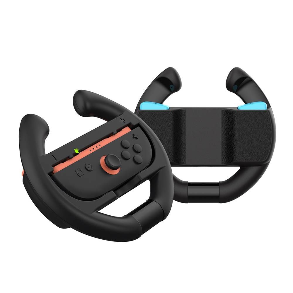 Steering Wheel For Nintendo Switch 2 - Racing Joy-Con Controller Grip Holder For NS2 - Dobe