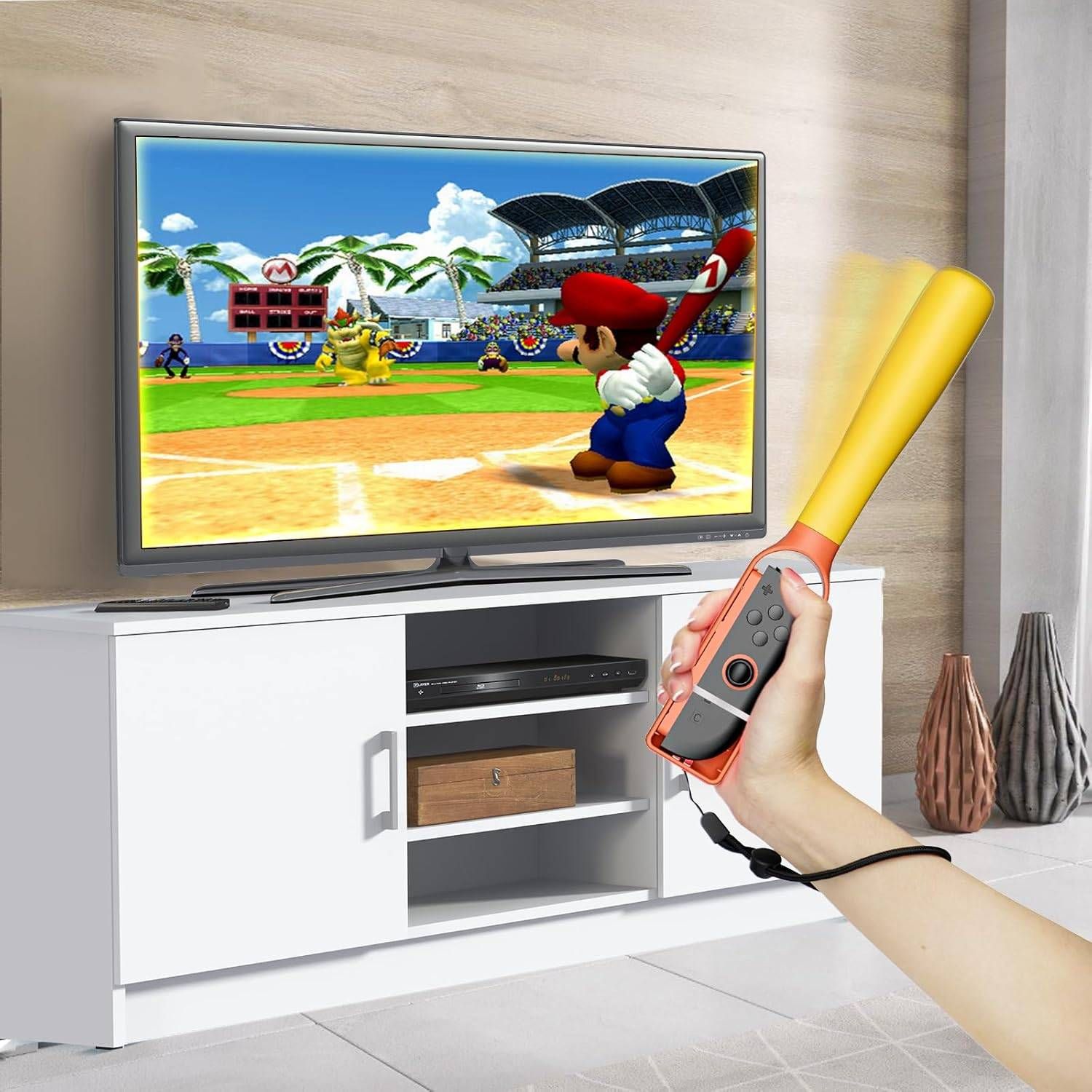 Baseball Bat Game Controller for Nintendo Switch 2 Joy con, NS2 joy stick