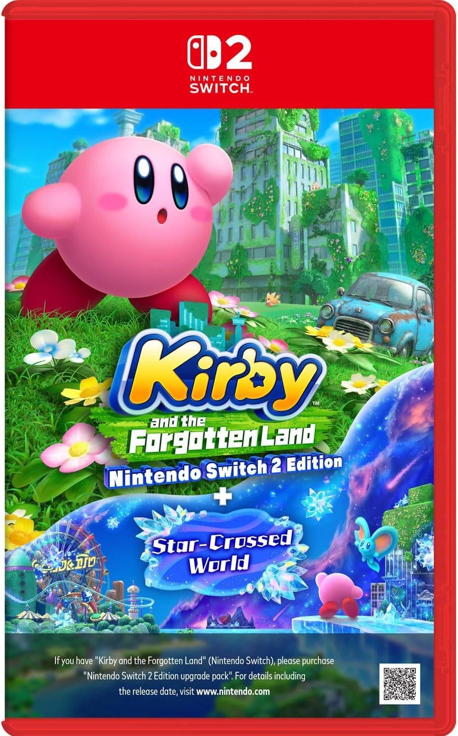 Kirby and the Forgotten Land–Nintendo Switch 2 Edition+Star-Crossed World Upgrade