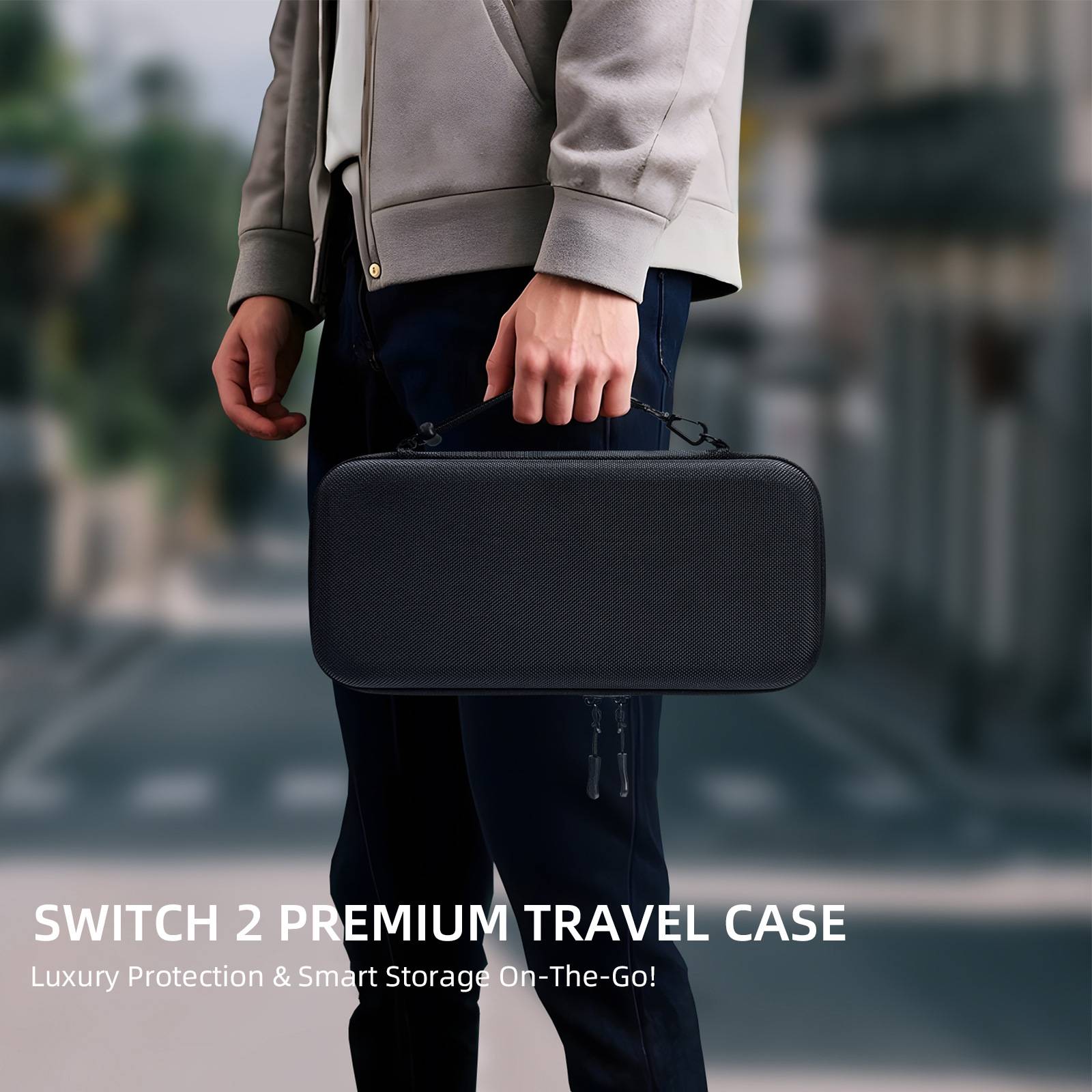 Nintendo Switch 2 Accessory Set Gift Box: Carry Bag+Handle+Steering Wheel+Card Box+Tempered Glass+Protective Case