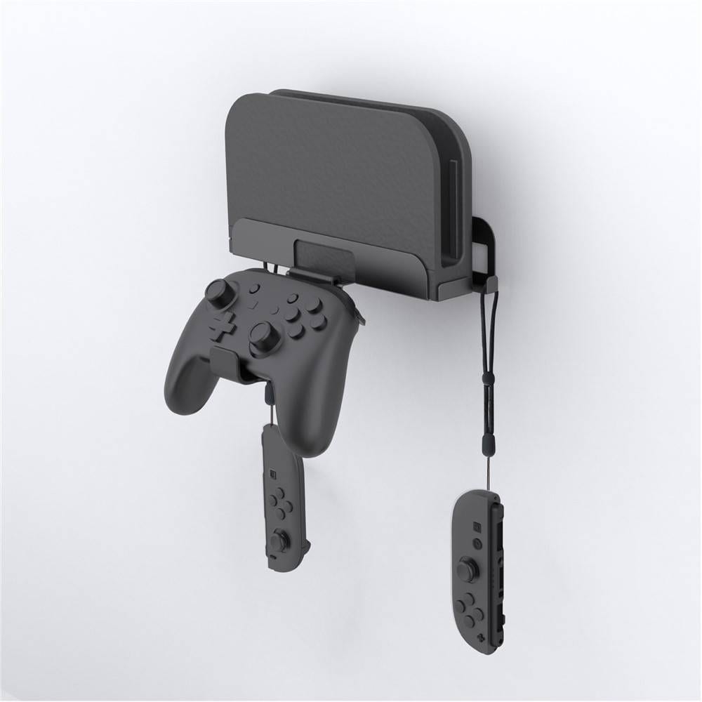 Nintendo Switch 2 Wall Mount Storage Rack - Suspension NS2 Bracket with Controller Hanger