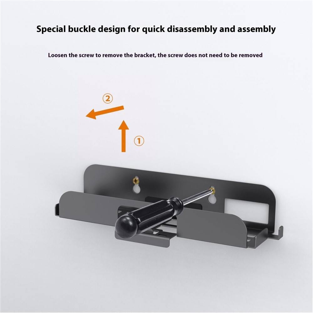 Nintendo Switch 2 Wall Mount Storage Rack - Suspension NS2 Bracket with Controller Hanger
