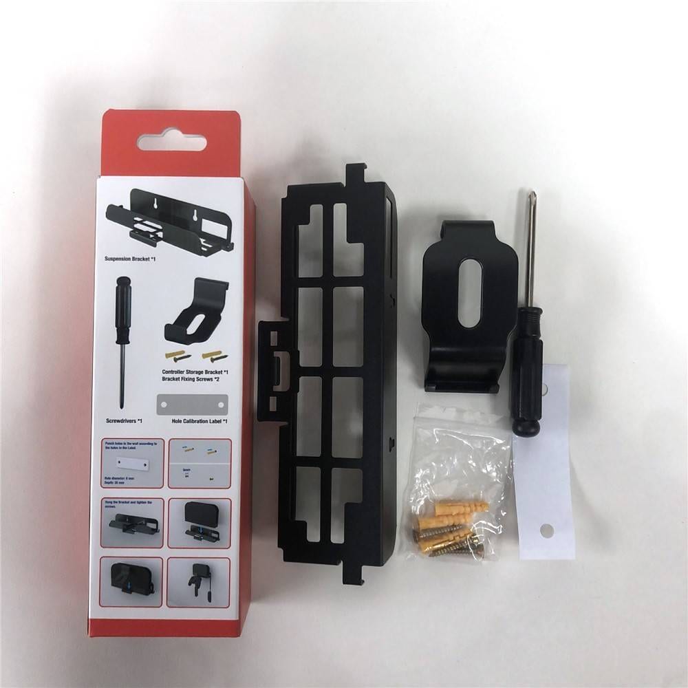 Nintendo Switch 2 Wall Mount Storage Rack - Suspension NS2 Bracket with Controller Hanger