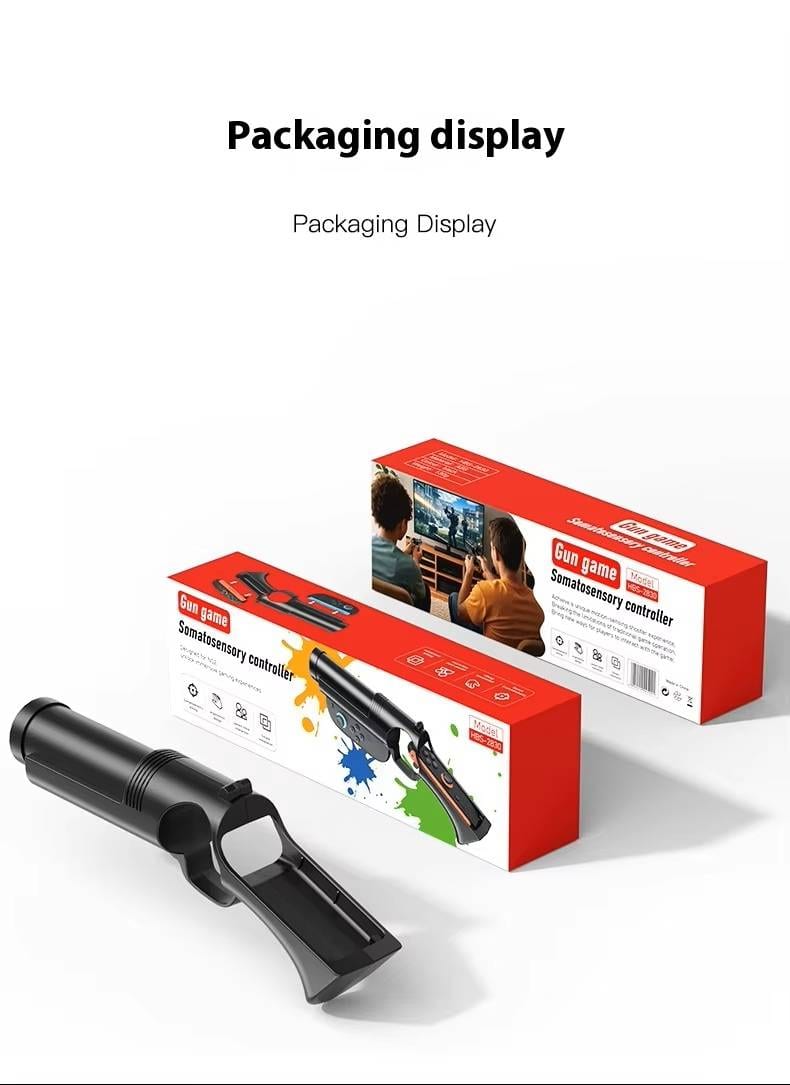 Nintendo Switch 2 Shooting Rifle Gun Joycon Controller Grip - NS2 Motion Sensing Game Handle Accessory