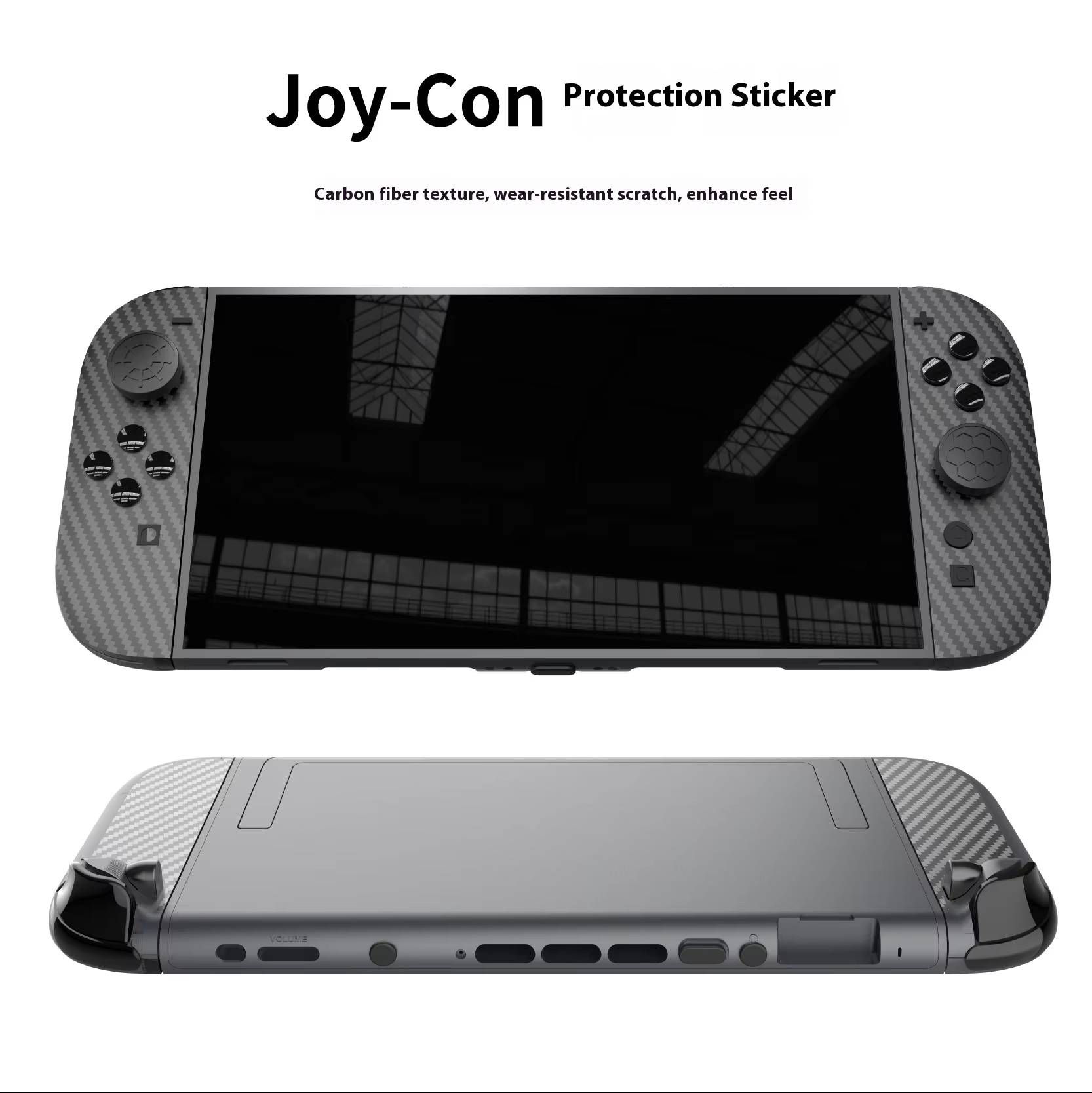 Nintendo Switch 2 Protective Set: Dust Plug+Handle Sticker+Silicone Thumbsticks