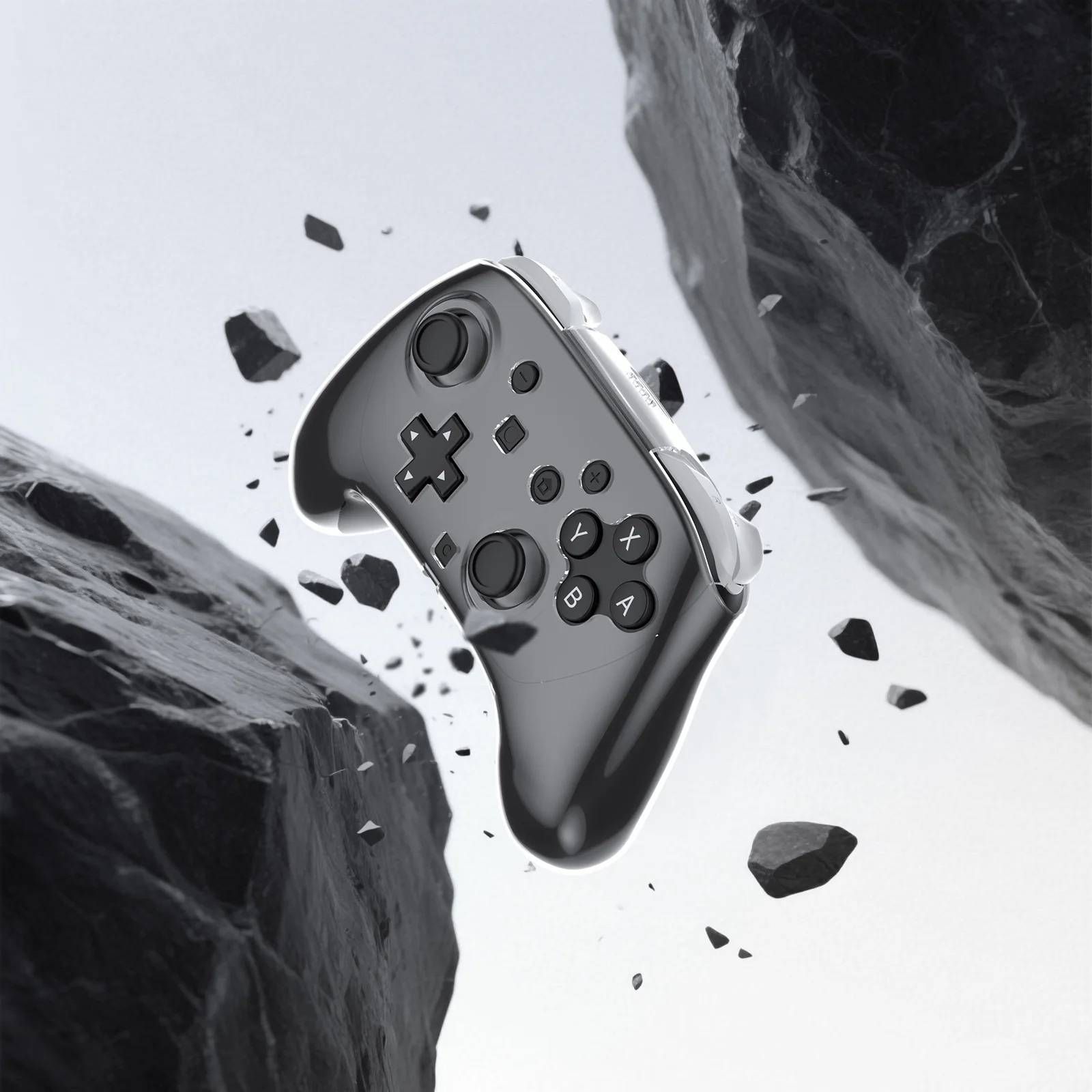 Nintendo Switch 2 Pro Controller Transparent Protective PC Hard Shell Case - NS2 Pro Joycon Protector