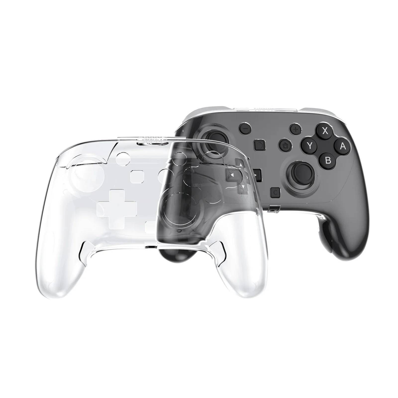 Nintendo Switch 2 Pro Controller Transparent Protective PC Hard Shell Case - NS2 Pro Joycon Protector