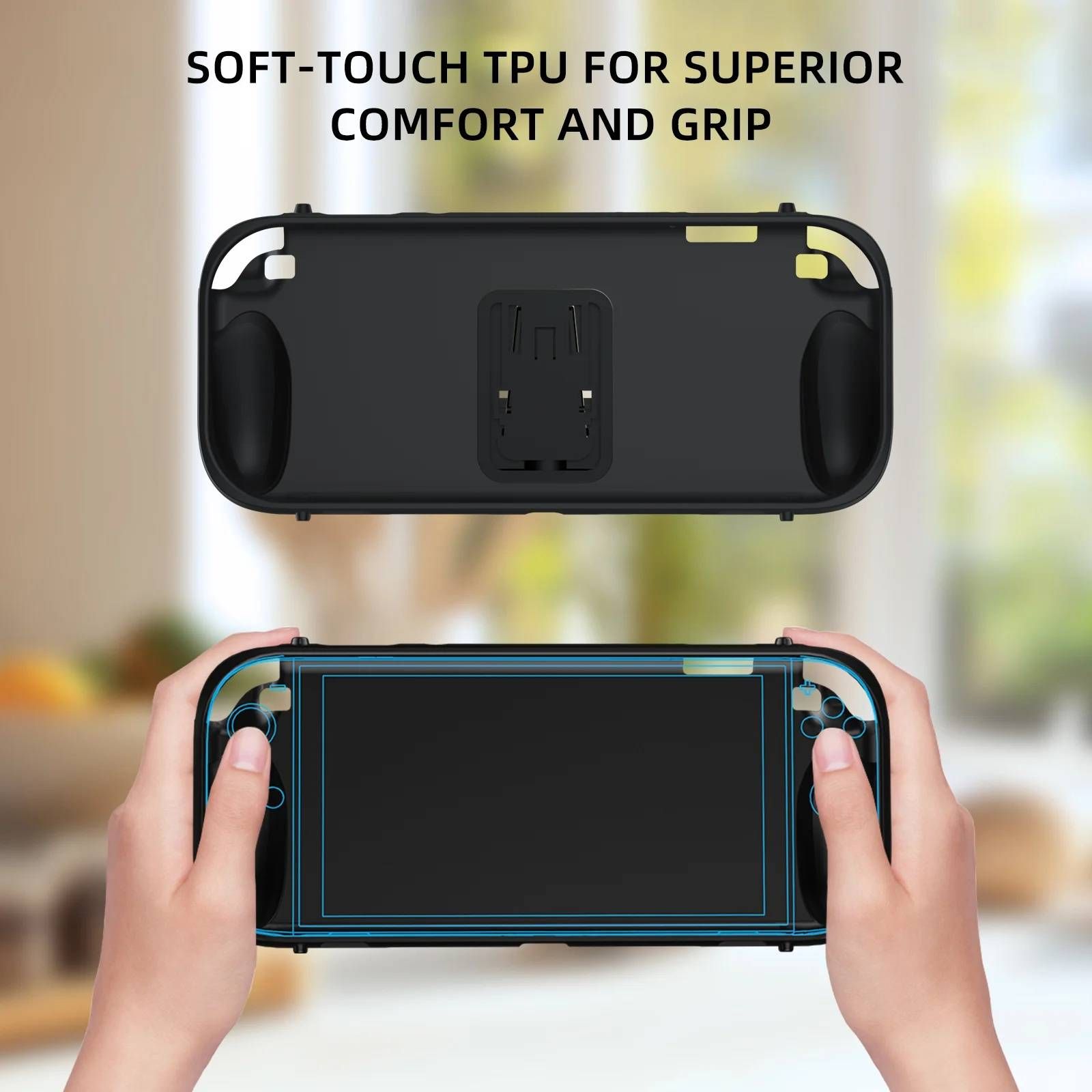 Nintendo Switch 2 Protective Case,NS2 Ultra-Slim Shockproof TPU Cover Anti-Slip