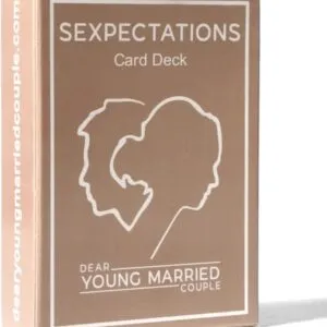SEXPECTATIONS Card Deck Conversation Starters for Couples 52 Questions on Intimacy Fun Marriage Road Trip Card Game Wedding Gift