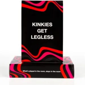 Kinkies Get Legless Drinking Card Games- Drink or Dare Game-Fun Adult Drinking Game, Hen & Stag or Other Parties