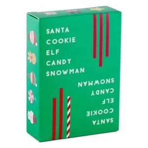 Santa Cookie Elf Candy Snowman - Fun Family and Group Card Game - Christmas Twist on Taco Cat Pizza game