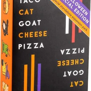 Taco Cat Goat Cheese Pizza Halloween Edition - Fun Family & Children Card Game