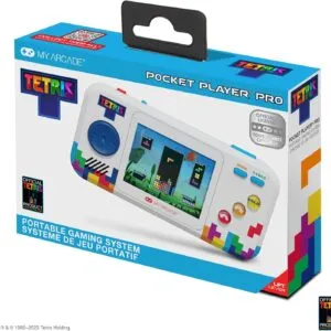 My Arcade Tetris Pocket Player Pro: Portable Video Game, 2.75