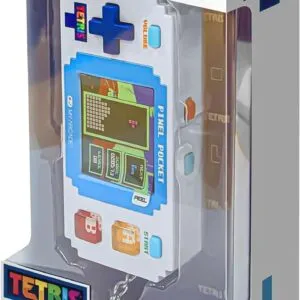 MY ARCADE Tetris Pixel Player: Officially Licensed Tetris Video Game, 10 Bonus Games, Portable Keychain Arcade, Game for Kids and Adults