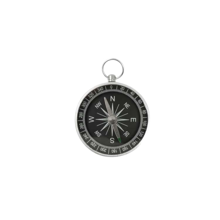 Safebros Compass Hiking Survival Aluminum Alloy G44 Lightweight Keychain Portable Mini Outdoor Camping Wild Navigation Instrument Pocket Pointing Guide Tool Emergency Travel Kids