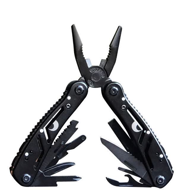 ALMIGHTY EAGLE Stainless Steel Portable Folding Pliers Multi-Tool Pocket Knife Serrated Jaw Surface OEM Customizable Factory