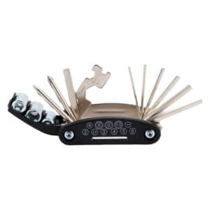 Safebros 16 in 1 Customizable Multifunctional Bike Repair Tool Set Metal Folding Screwdrivers Hex Keys for Mountain Road Bikes