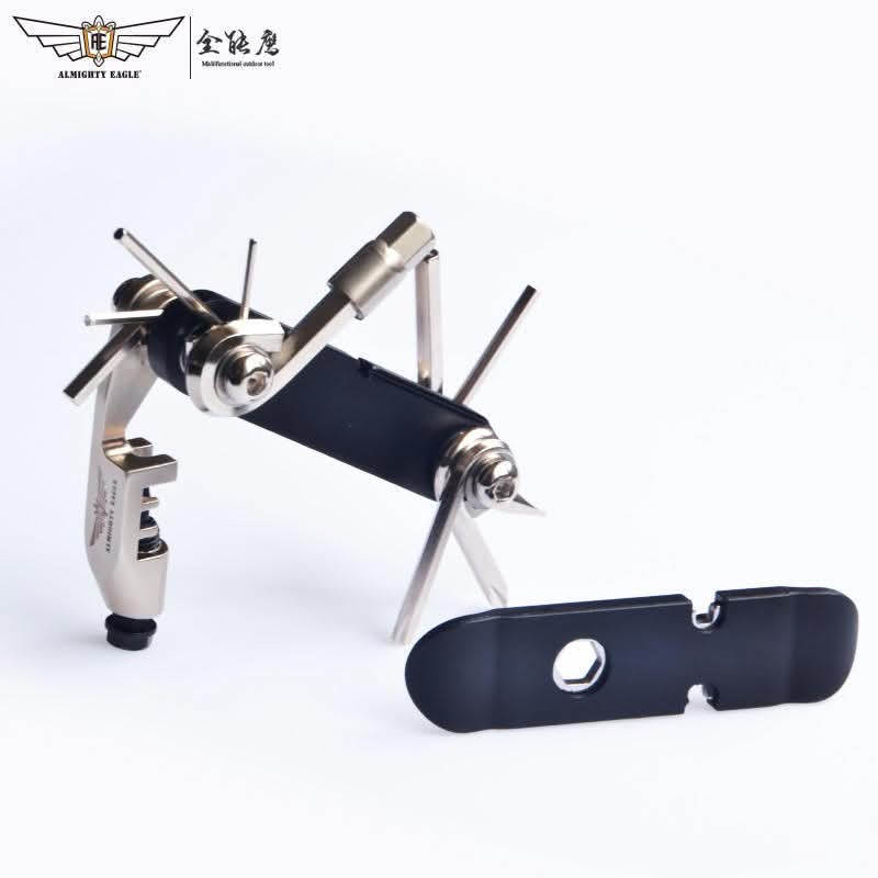 Safebros Bicycle Repairing Multi-Tool Set Tool Kit Cycling Accessories Bike Combination Tools Wrench Chain Breaker Hex Screw