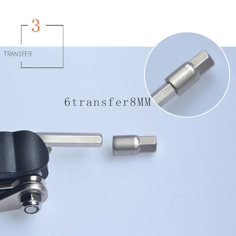 Safebros Bicycle Repairing Multi-Tool Set Tool Kit Cycling Accessories Bike Combination Tools Wrench Chain Breaker Hex Screw