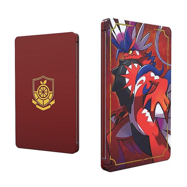 pokemon scarlet steelbook